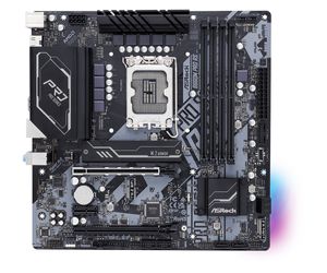 ASRock B660M Pro RS Moederbord Socket Intel 1700 Vormfactor Micro-ATX Moederbord chipset Intel® B660