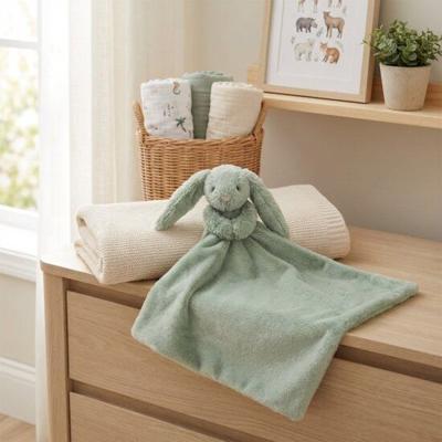 Happy Horse Rabbit Richie mini knuffeldoek Stone Green Happy Horse Rabbit Richie mini knuffeldoek Stone Green