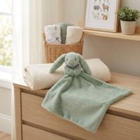 Happy Horse Rabbit Richie mini knuffeldoek Stone Green