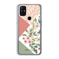 Sweet heaven geometrics: OnePlus Nord N10 5G Transparant Hoesje