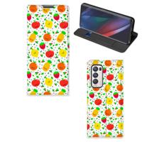 OPPO Find X3 Neo | Flip Style Cover | Fruits
