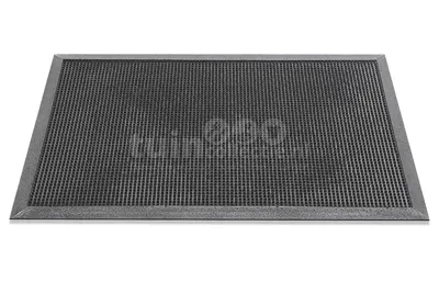 Hamat Deurmat Fingertip 46x70cm Zwart