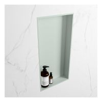 Wandnis Solid Surface Easy | In- en opbouw | 30x60x8 cm | 1 vak | Greey