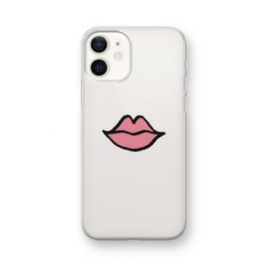 Kusje: iPhone 12 mini Transparant Hoesje