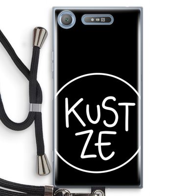KUST ZE: Sony Xperia XZ1 Transparant Hoesje met koord