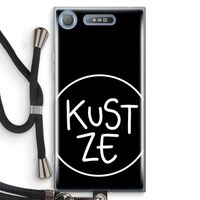 KUST ZE: Sony Xperia XZ1 Transparant Hoesje met koord