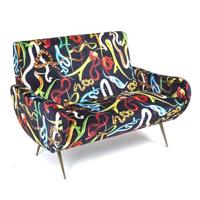 Seletti Toiletpaper Lounge sofa 2-zits Snakes