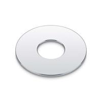 Schaller Toggle Switch Plate Metaal Chrome 15200200