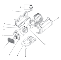 OASE Onderdelen Aquarius Universal 21000-40000 Linzenschroef Phillips DIN 7985 6 x 25 OASE Onderdelen Aquarius Universal 21000-40000 Linzenschroef Phillips DIN 7985 6 x 25