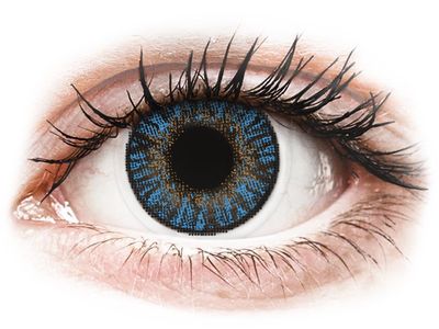 FreshLook ColorBlends True Sapphire - met sterkte (2 lenzen)
