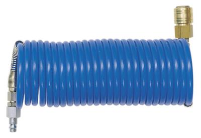 Schneider Airsystems Spiral hose cpl. w.clutch steckn.
