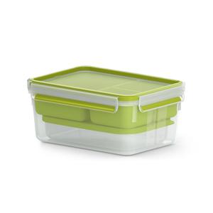 EMSA CLIP & GO XL Lunchtrommel 2,3 l Groen, Transparant 1 stuk(s)