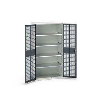 Bott Verso Kast Gevleugelde Deuren | 1050x550x1000mm | 4 Legborden | RAL 7016 - 16926770.19