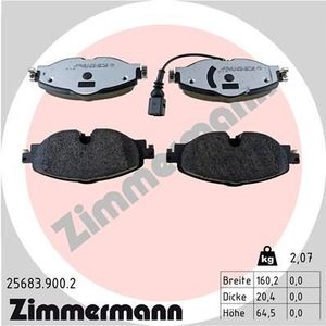 Remblokkenset, schijfrem rd:z 256839002