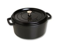 Staub - stoof-/braadpan gietijzer - zwart - 28 cm - thumbnail