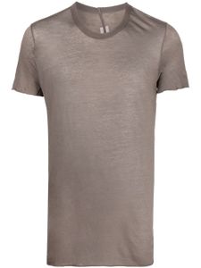 Rick Owens t-shirt à effet de transparence - Marron