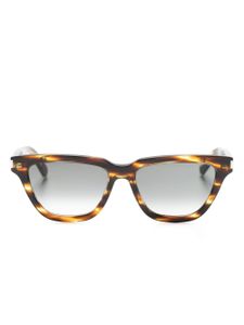 Saint Laurent lunettes de soleil à monture papillon - Marron