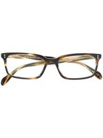 Oliver Peoples lunettes Denison - Marron