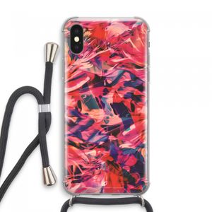 California: iPhone XS Max Transparant Hoesje met koord
