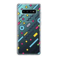 8-bit N°8: Samsung Galaxy S10 Plus Transparant Hoesje