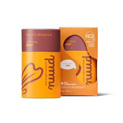 Nuud Sinaasappel x Gember Natuurlijke Vegan Deodorant Stick