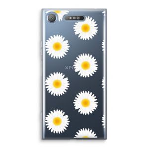 Margrietjes: Sony Xperia XZ1 Transparant Hoesje