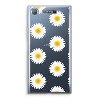 Margrietjes: Sony Xperia XZ1 Transparant Hoesje