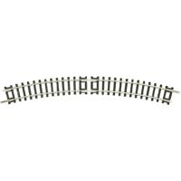 N Fleischmann rails (zonder ballastbed) 22224 Gebogen rails 30 ° 295.4 mm 12 stuk(s) - thumbnail