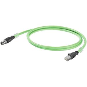 Weidmüller 1457580030 Sensor/actuator dataconnector M12 Aantal polen (sensoren): 8 Stekker, recht 3.00 m 1 stuk(s)