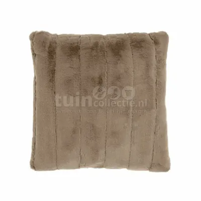 Sierkussen Norah 45x45cm Taupe