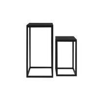 Bijzettafel set Otis Zwart Bijzettafel set Otis Zwart