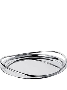 Christofle plateau rond Vertigo (39 cm) - Argent