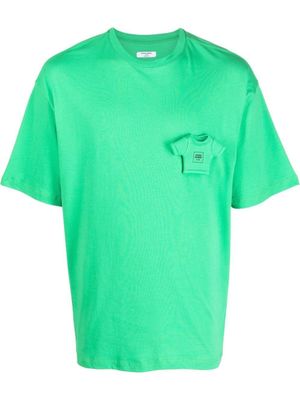 Opening Ceremony t-shirt en coton à patch Miniature Boxlogo - Vert