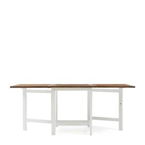 Rivièra Maison - Uitbreidbare eettafel in gerecycled hout van 80x78 cm