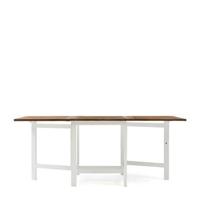 Rivièra Maison - Uitbreidbare eettafel in gerecycled hout van 80x78 cm Rivièra Maison - Uitbreidbare eettafel in gerecycled hout van 80x78 cm