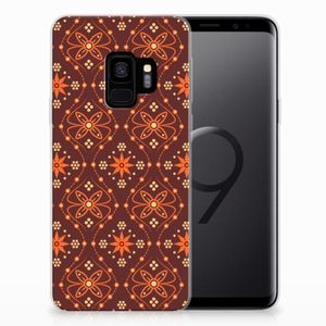 Samsung Galaxy S9 TPU bumper Batik Brown