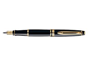 Vulpen Waterman Expert black lacquer GT fijn