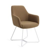 Jesper Home Eetkamerstoel 'Hiroo' Beehive White, kleur Willow