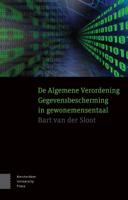 De Algemene Verordening Gegevensbescherming in gewonemensentaal (Paperback)
