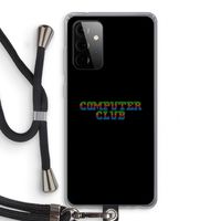 Retro: Samsung Galaxy A72 5G Transparant Hoesje met koord