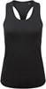 TriDry TR527 Women´s Recycled Performance Slim Racer Back Vest - Black - XS