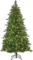 Black Box kunstkerstboom met led brampton | h230 x d132 | groen met led - thumbnail