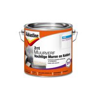 2in1 muurverf vocht m&k 2,5l - Alabastine