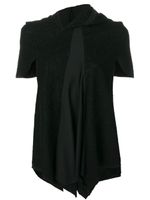 Comme Des Garçons Pre-Owned lace panelled blouse - Noir - thumbnail