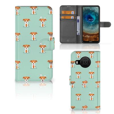 Nokia X10 | Nokia X20 | Telefoonhoesje | Met pasjeshouder | Pups Nokia X10 | Nokia X20 | Telefoonhoesje | Met pasjeshouder | Pups