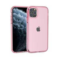 Voor iPhone 11 Pro Max schokbestendige Terminator stijl transparante beschermhoes (roze)