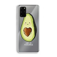 Avocuddle: Samsung Galaxy S20 Plus Transparant Hoesje
