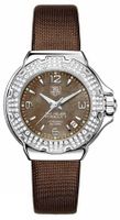 Horlogeband Tag Heuer FC6221 Leder Bruin 17mm