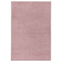 Vloerkleed kortpolig 200x290 cm roze