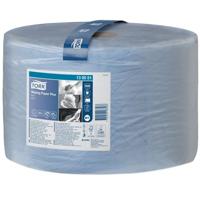 Poetspapier tork w1 premium 2laags blauw 130051